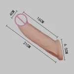 Soft Silicone Penis Extender sex toys for men