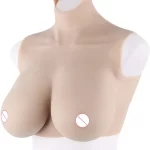 Breasts made of wearable Hi-Grade Silicone Realistic Squeezable