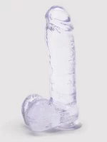 Realistic Clear 7 Inch Dildo With Suction Cup