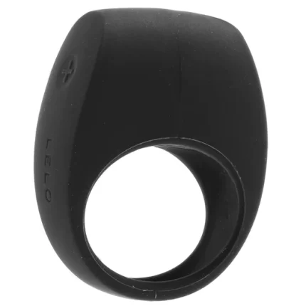 Lux Black Silicone Vibrating Cock Ring