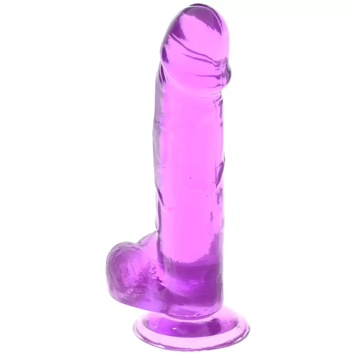 6 Inch Purple Dildo jelly