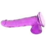 6 Inch Purple Dildo jelly