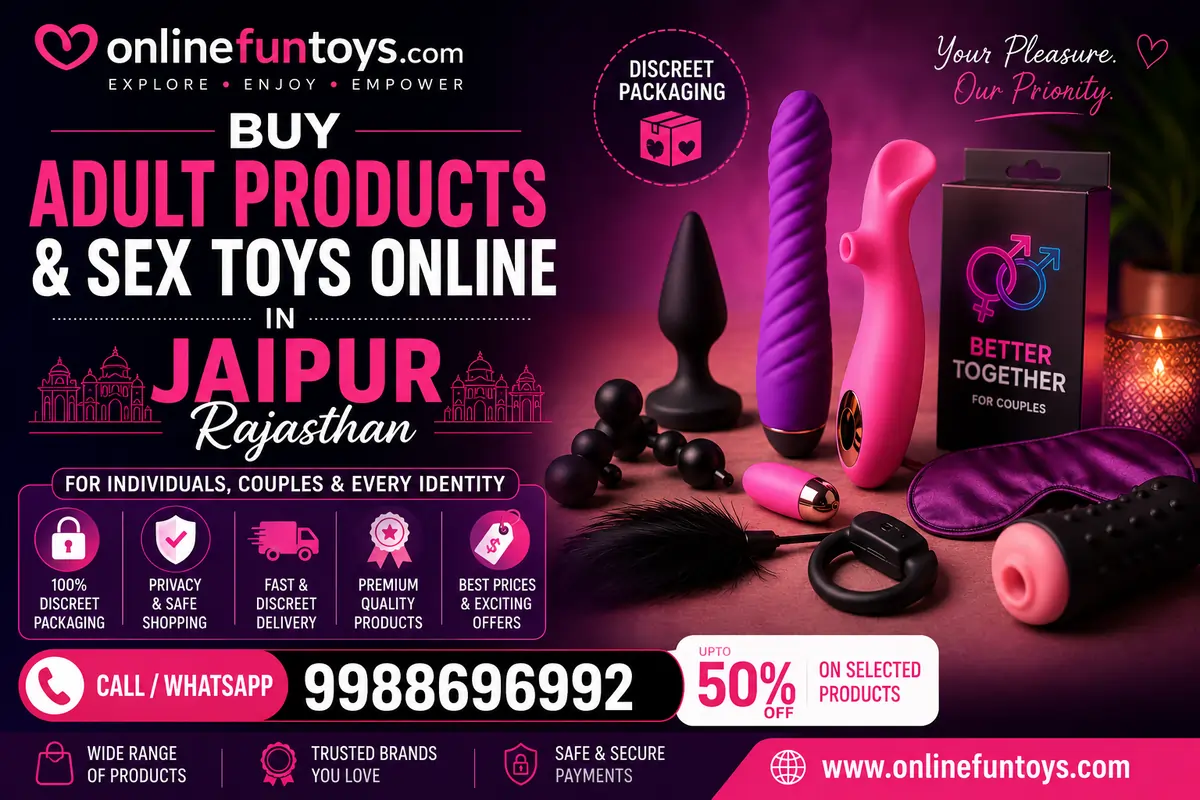Buy Adult Products & Sex Toys Online in Jaipur Rajasthan