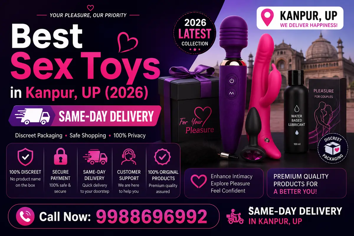 Best Sex Toys in Kanpur, UP (2026) Same-Day Delivery