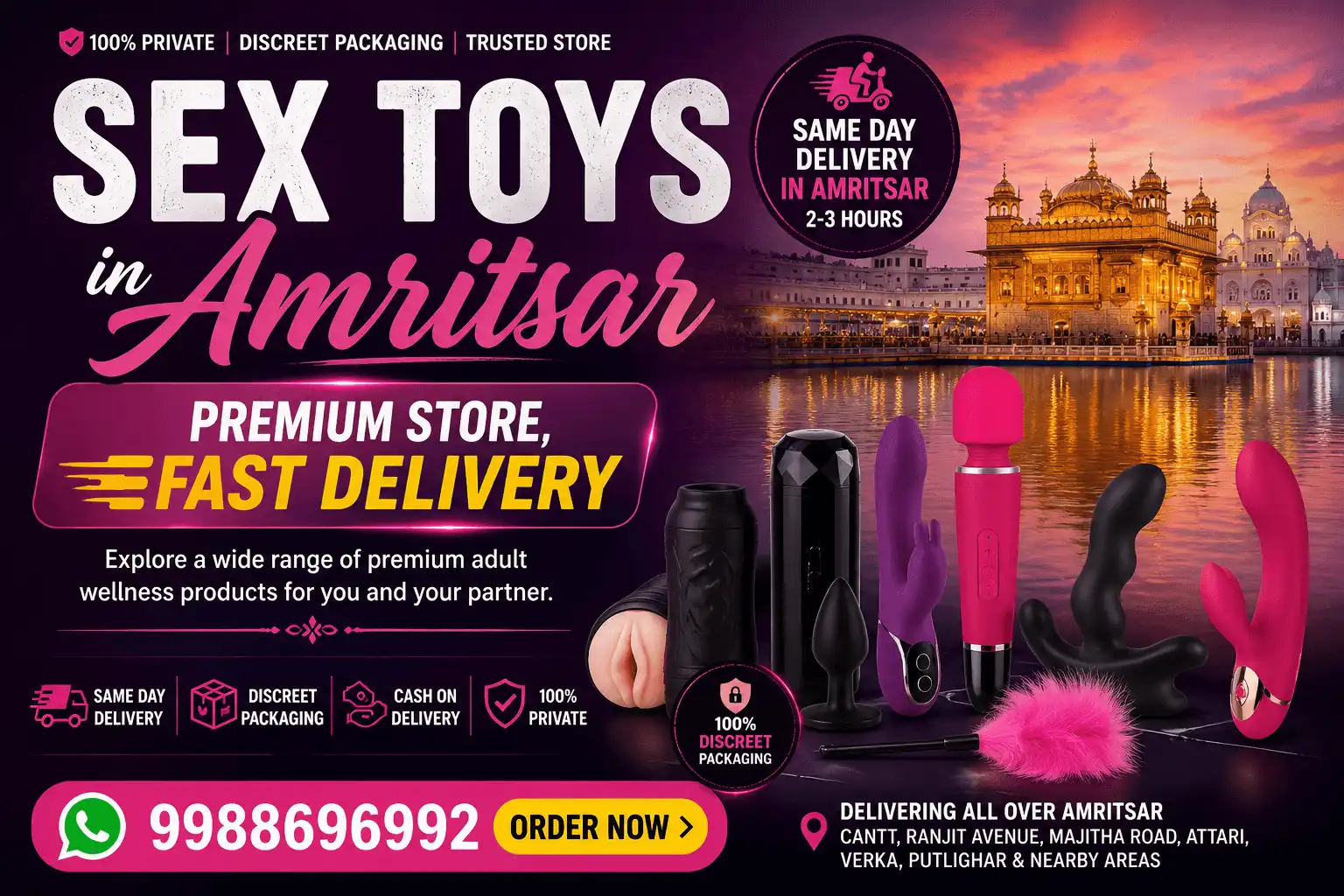 Sex Toys in Amritsar | Premium Store, Fast Delivery