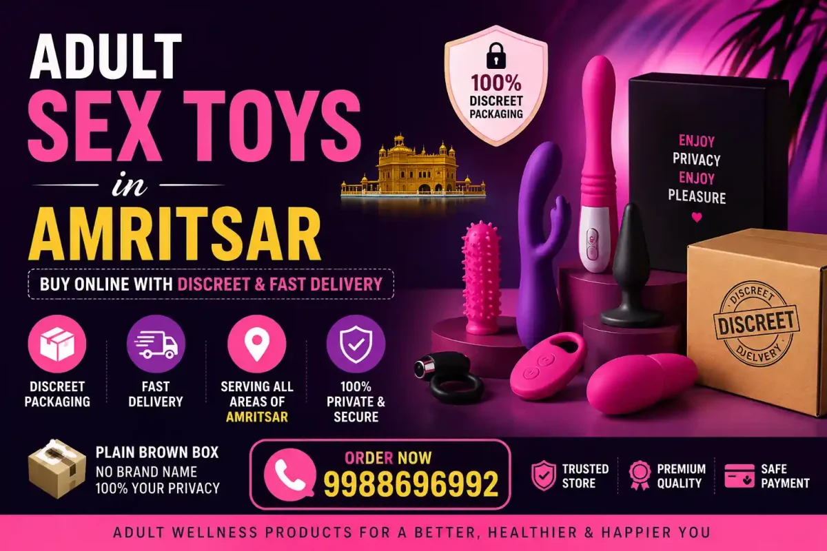 Adult Sex Toys in Amritsar | Buy Online with Discreet & Fast Delivery