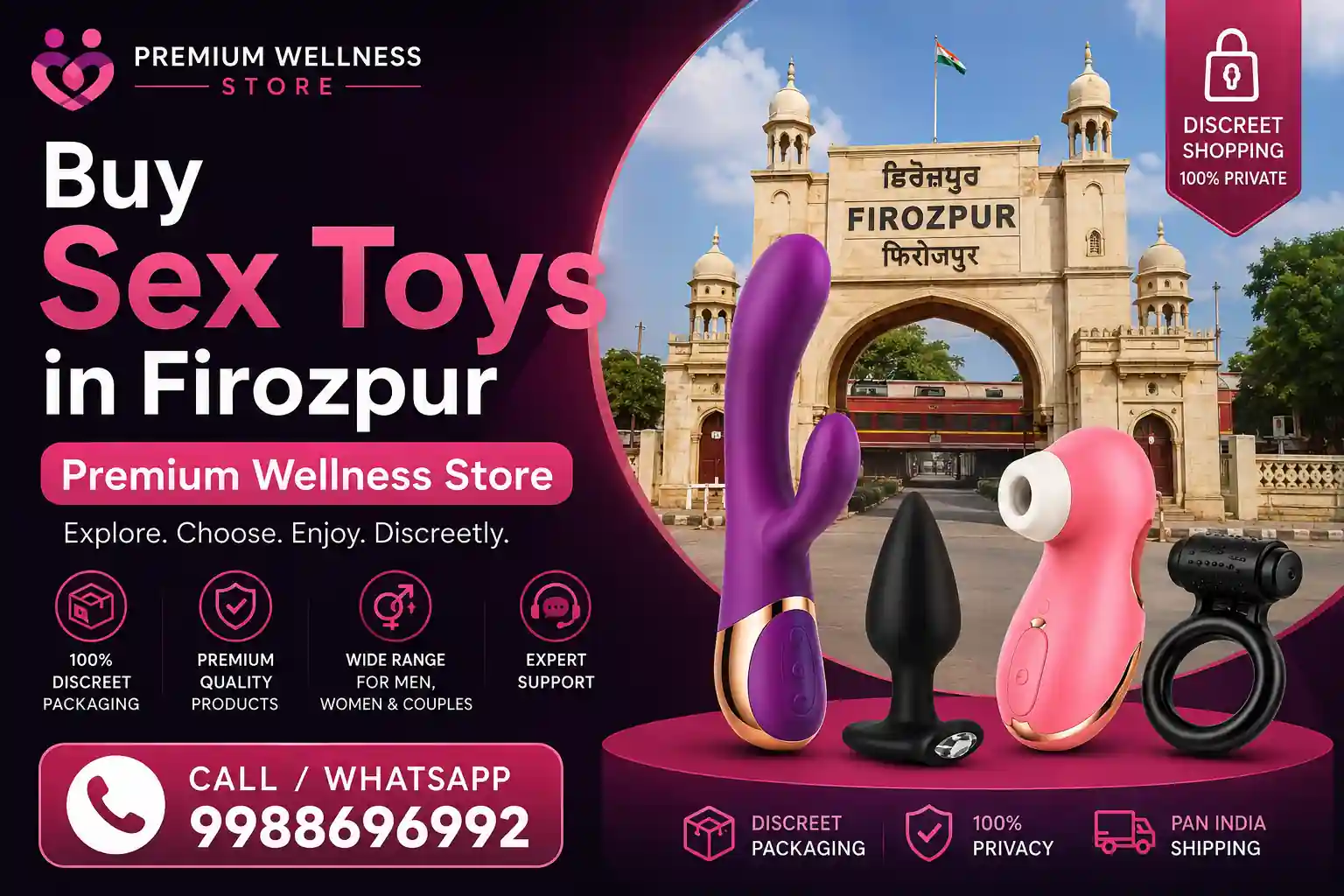 Buy Sex Toys in Firozpur | Premium Wellness Store