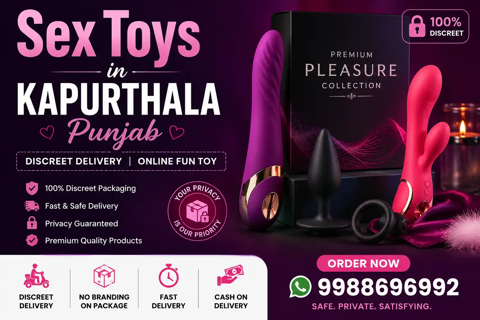 Sex Toys in Kapurthala Punjab | Discreet Delivery | Online Fun Toy