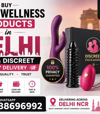 Buy Adult Wellness Products in Delhi | Same-Day Delivery