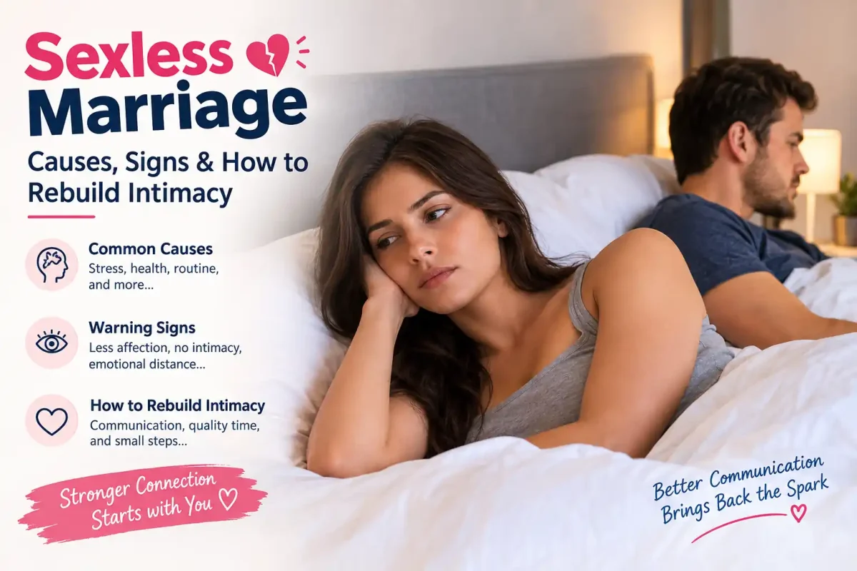 Sexless Marriage — Causes, Signs & How to Rebuild Intimacy