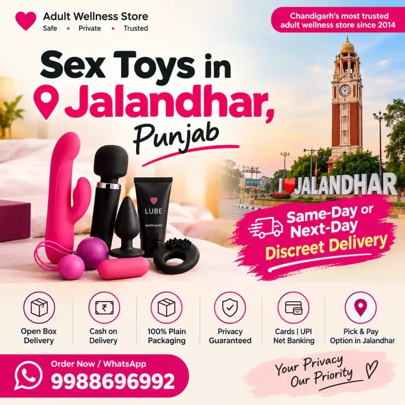 Sex Toys in Jalandhar, Punjab | Same-Day or Next-Day Discreet Delivery